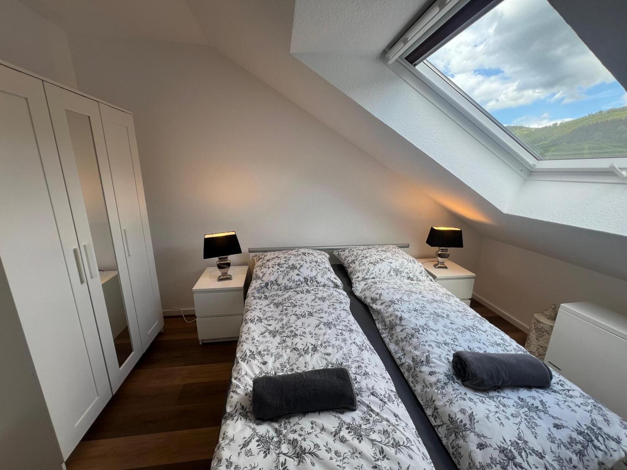 Gemuetliche 3-Zimmer-Wohnung Mit Panoramablick Und Kostenlosem Ueberdachten Parkplatz 温特贝格 外观 照片