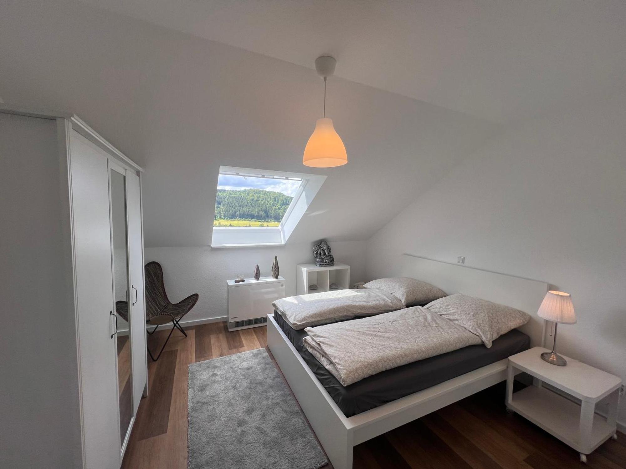 Gemuetliche 3-Zimmer-Wohnung Mit Panoramablick Und Kostenlosem Ueberdachten Parkplatz 温特贝格 外观 照片